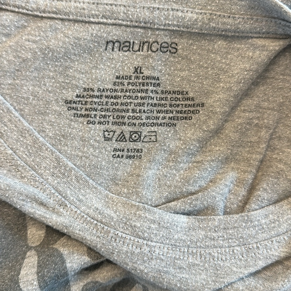 Maurices Rock & Roll Graphic Tee women’s size xl - Picture 4 of 4